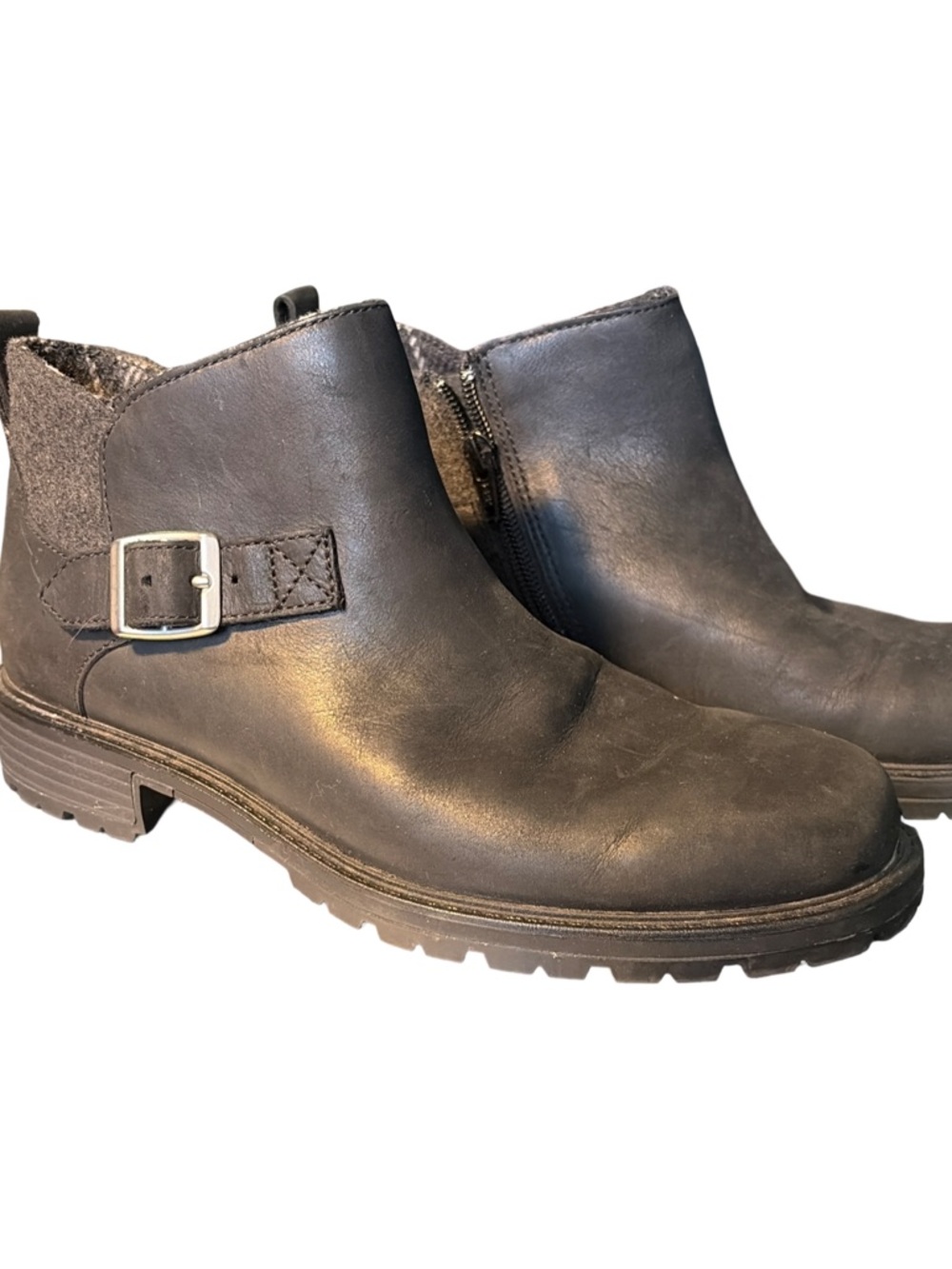 Merrell Andover Legacy Waterproof Chelsea Boots With Wool Trim 7.5